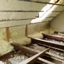 PUR insulation in a family house
