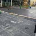 Pokládka tepelnej izolácie a hydroizolácie na strechu s budúcou intenzívnou zeleňou