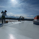 Rekonštrukcia strechy - hydroizolačný náter