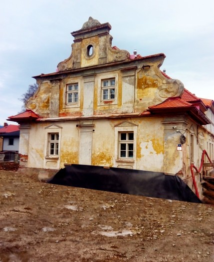 Sprayed thermal insulation - Microbrewery Rajecké Teplice