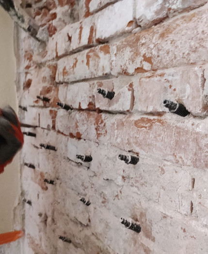 Izolácia muriva tlakovou injektážou