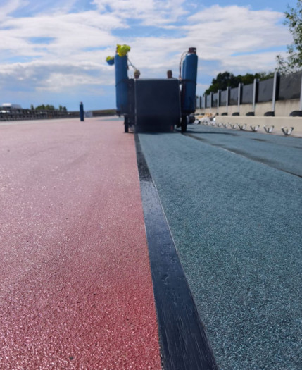 Izolácia mostovky asfaltovými pásmi